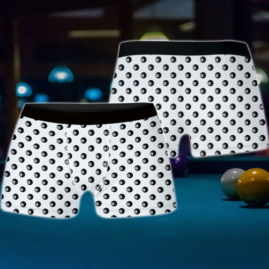 BlueJose Billiard Ball Pattern Men's Boxer