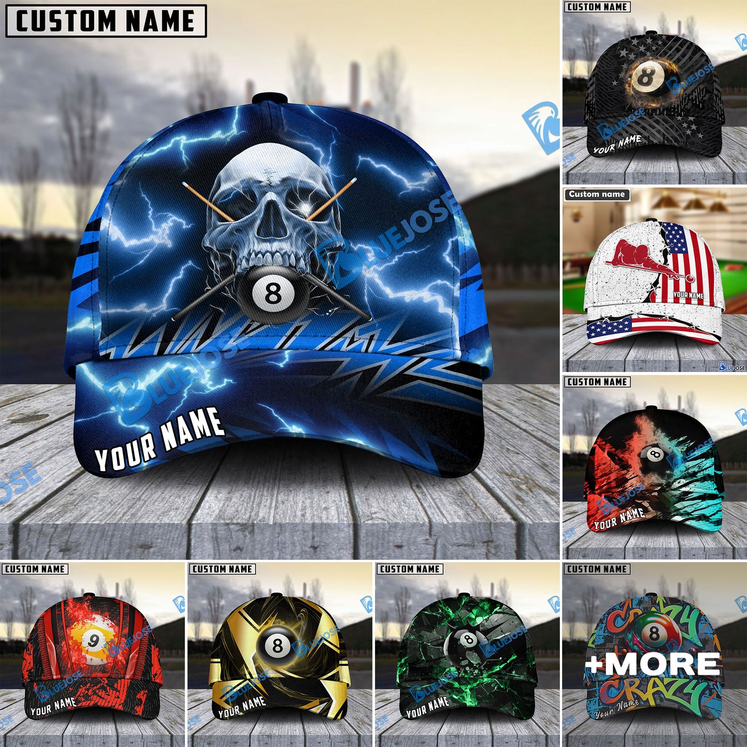 Billiards Cap