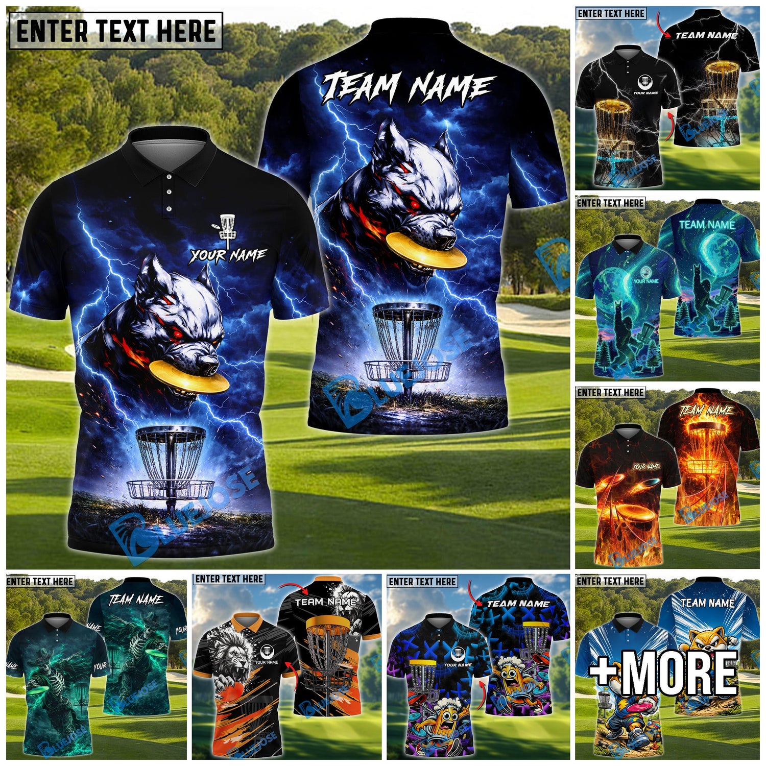 Disc Golf Shirt Collection
