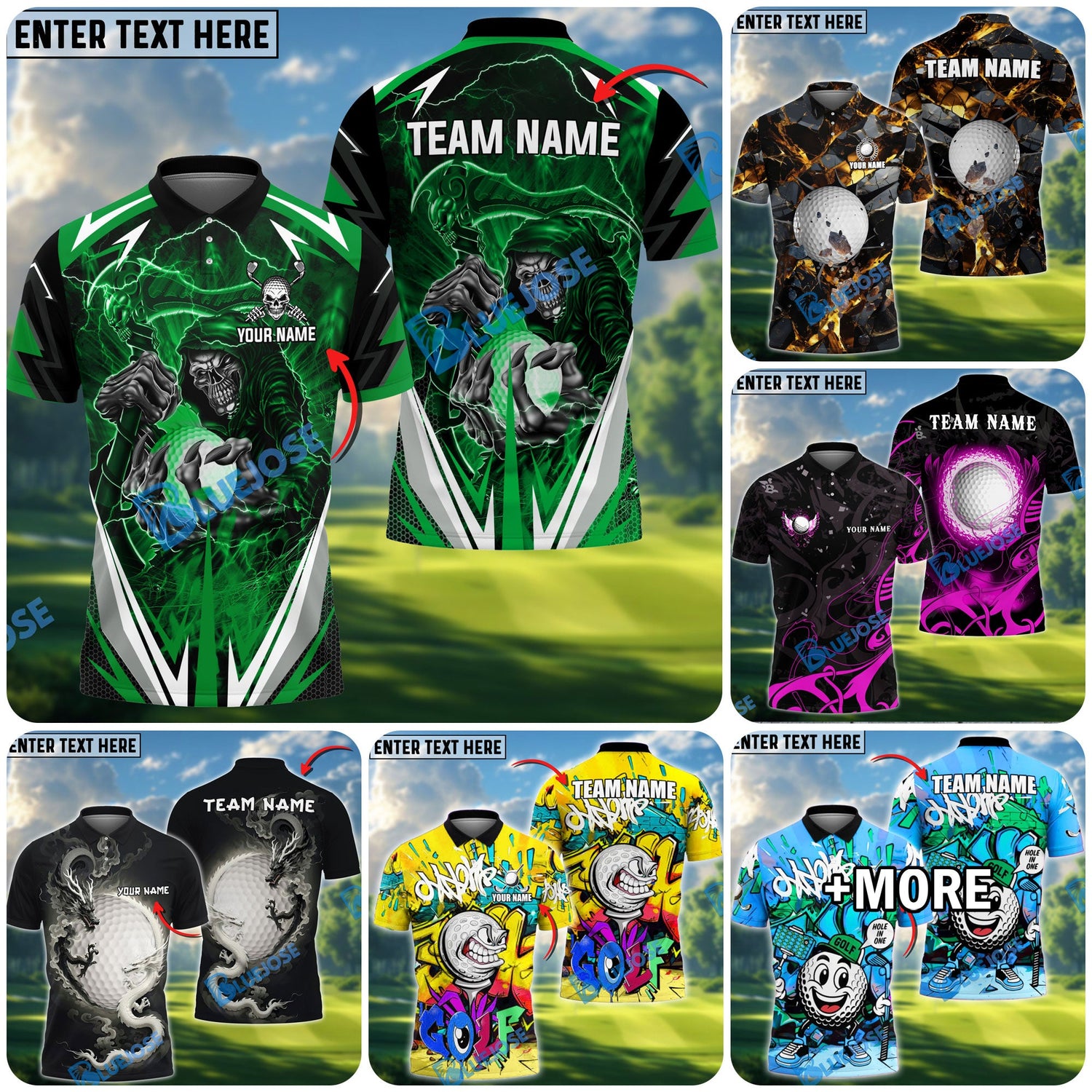 Golf Polo Shirts