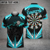 BlueJose Darts Lightning Personalized Name Shirt (4 Colors)