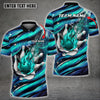 BlueJose Bowling And Pins Colorful Silk Thread Customized Name 3D Shirt (4 Colors)