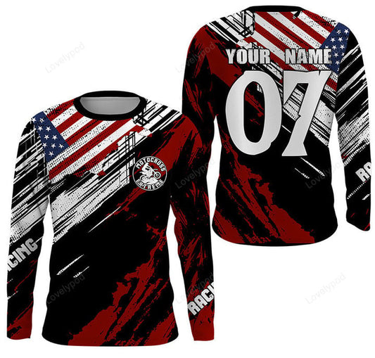 BlueJose Personalized Dirt Bike Orange Motocross Mx Racing