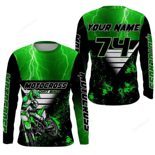 BlueJose Personalized Orange Downhill Skull Racing 3D Shirt