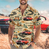 BlueJose Custom Car Photo Route 66 100 Years America's Mother Road Hawaii Shirt