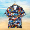 Custom Drag Racing Car Photo Hawaiian Shirt, Gift For Car Lovers
