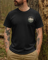 BlueJose My Soul Meets God Personalized Hiking Shirt - Black