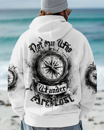 NOT ALL WHO WANDER ARE LOST COMPASS ALL OVER PRINT - TLTW0910252