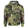 BlueJose No Bragin Til Ur Draggin, Personalized Hunting All Over Shirt, Personalized 3D Hoodie For Hunting Lover
