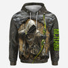 BlueJose Bow Reaper, Personalized Hunting All Over Shirt, Personalized 3D Hoodie For Hunting Lover