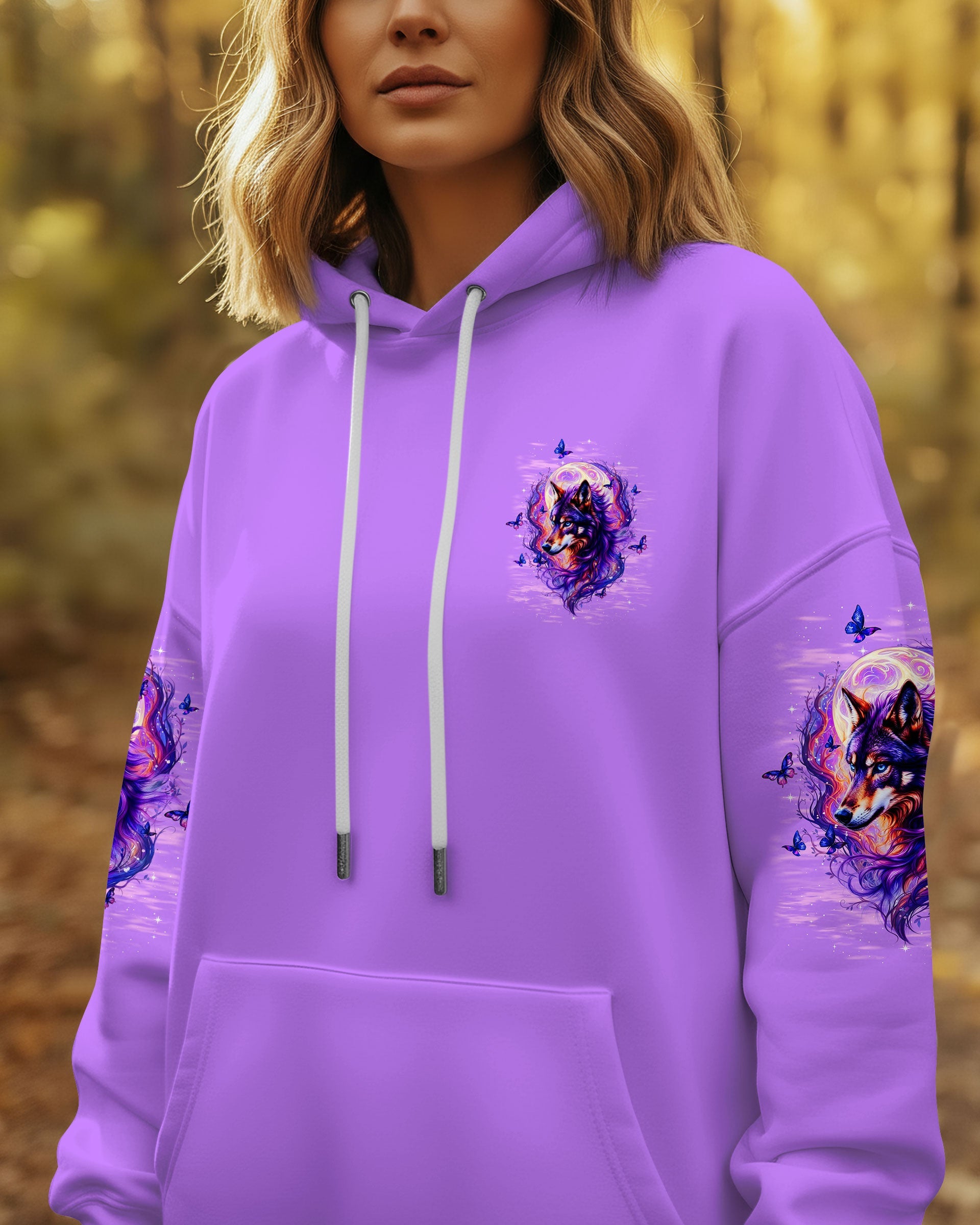 HELLO DARKNESS MY OLD FRIEND WOLF ALL OVER PRINT - TLTW0711255
