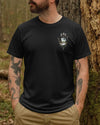 BlueJose I'm A Hiker Of His Hills Personalized Hiking Shirt - Black