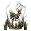 BlueJose Deer Hunting, Personalized Hunting All Over Shirt, Personalized 3D Hoodie For Hunting Lover