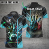 BlueJose Bowling And Pins Thunder Customized Name 3D Shirt (6 Colors)