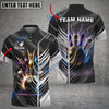 BlueJose Bowling And Pins Thunder Customized Name 3D Shirt (6 Colors)