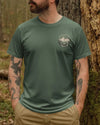 BlueJose My Soul Meets God Personalized Hiking Shirt - Green