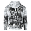 BlueJose Love Hunting, Personalized Hunting All Over Shirt, Personalized 3D Hoodie For Hunting Lover