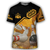 BlueJose Custom Bowling Personalized Name 3D Shirt