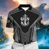 BlueJose Premium U.S Multiple Service Veteran Polo Shirt