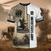 BlueJose Premium U.S Multiple Service Veteran Polo Shirt