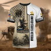 BlueJose Premium U.S Multiple Service Veteran Polo Shirt