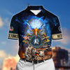 BlueJose Premium Honor The Fallen US Veteran Polo Shirt
