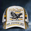 BlueJose Premium Veteran Cap Multicolored Printed American - Patriotism