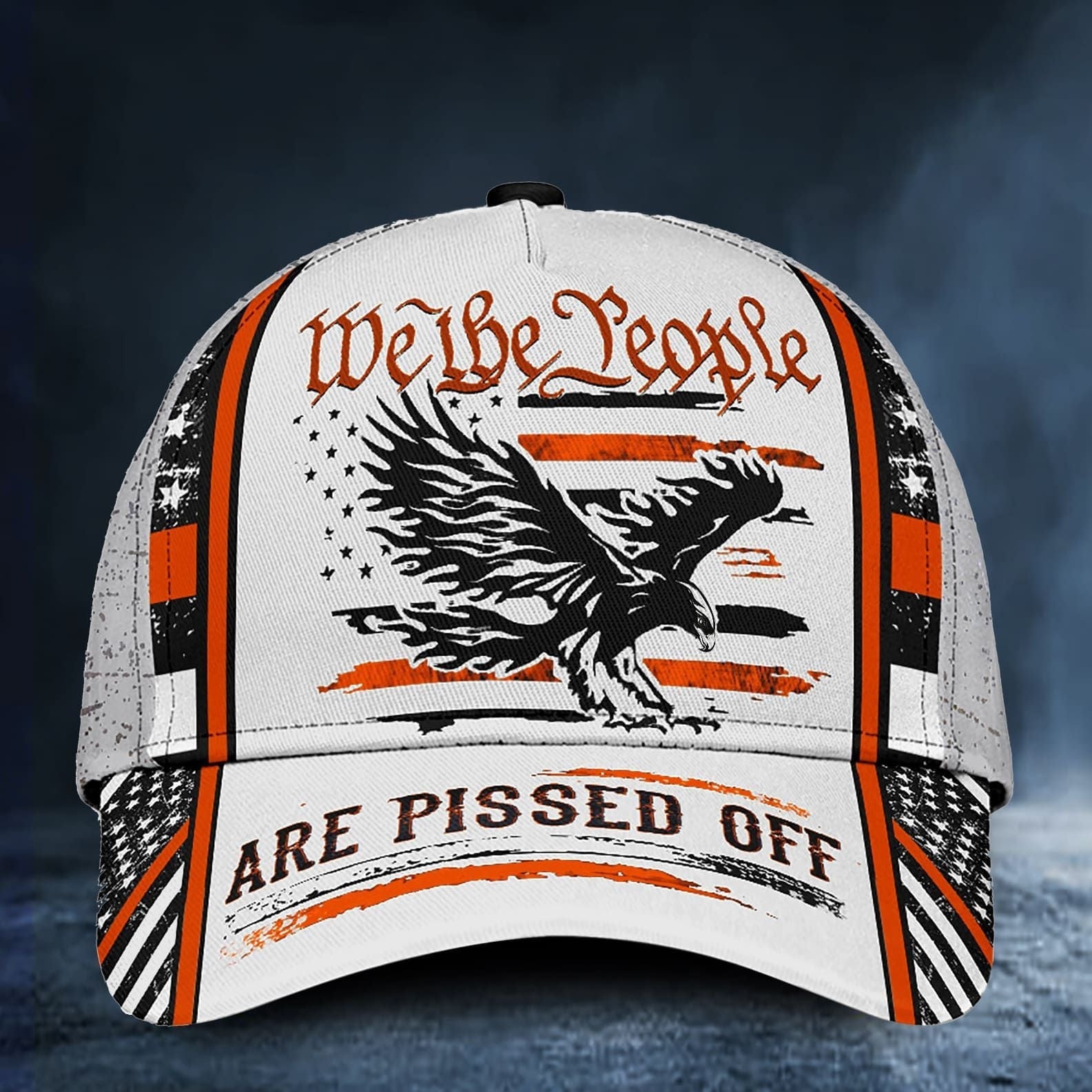 BlueJose Premium Veteran Cap Multicolored Printed American - Patriotism