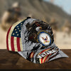 BlueJose Premium Multiple US Military Services Veteran 3D Cap