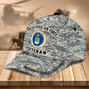 BlueJose Premium US Military Services Veteran Cap