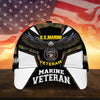 BlueJose Unique Multiple Service Veteran 3D Cap