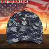 BlueJose Premium Personalised Multiple US Military Services Veteran 3D Cap