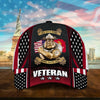 BlueJose Premium U.S Multiple Service Veteran 3D Cap