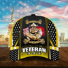 BlueJose Premium U.S Multiple Service Veteran 3D Cap