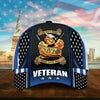 BlueJose Premium U.S Multiple Service Veteran 3D Cap