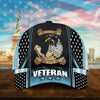BlueJose Premium U.S Multiple Service Veteran 3D Cap