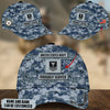 BlueJose Unique Personalised U.S Multiple Service Veteran 3D Cap