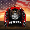 BlueJose Premium U.S Multiple Service Veteran 3D Cap