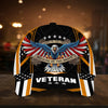 BlueJose Land Of The Free U.S. Veteran 3D Cap