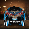 BlueJose Land Of The Free U.S. Veteran 3D Cap