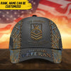 BlueJose Unique Personalised U.S Veteran 3D Cap
