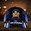 BlueJose US Veteran Proudly Served Multiservice Cap