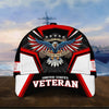 BlueJose Premium Land Of The Free U.S. Veteran 3D Cap