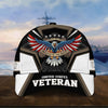 BlueJose Premium Land Of The Free U.S. Veteran 3D Cap