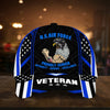 BlueJose US Veteran Proudly Served Multiservice Cap