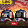 BlueJose US Veteran Proudly Served Multiservice Cap