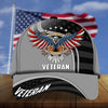 BlueJose Premium Eagle US Veteran Cap