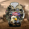 BlueJose Premium Honoring All Who Served US Veteran Zip Hoodie