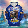 BlueJose Unique All Gave Some US Veteran Zip Hoodie
