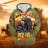 BlueJose Unique All Gave Some US Veteran Zip Hoodie